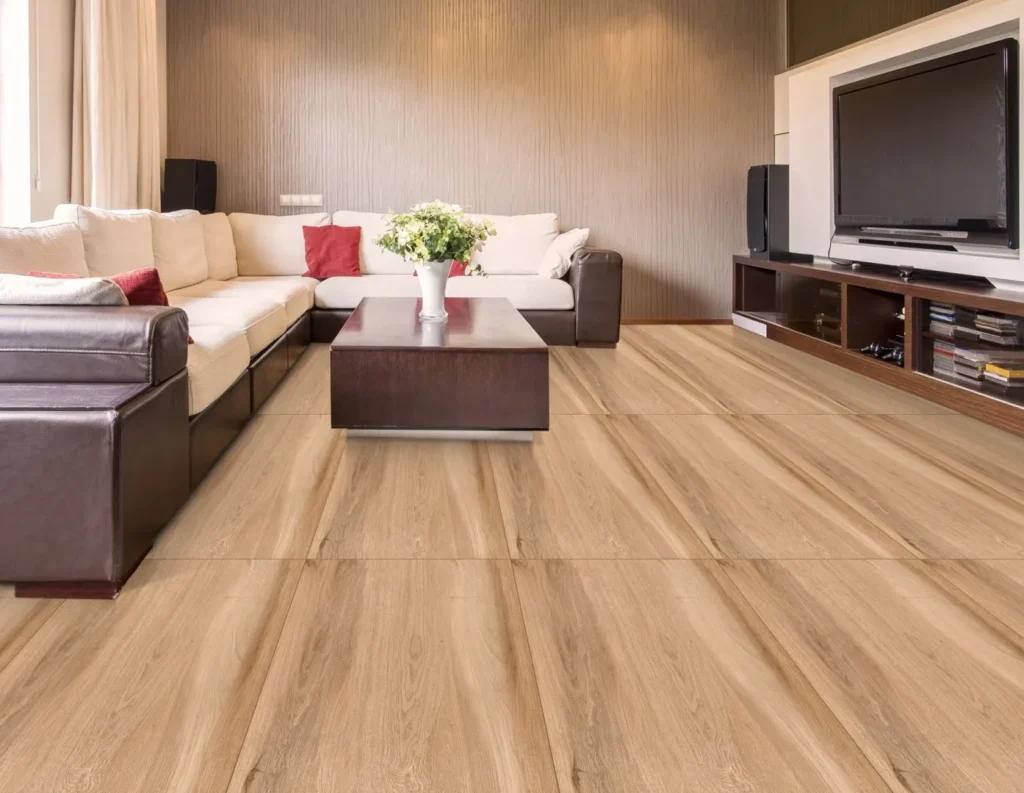 Living Room Wooden Floor Tiles