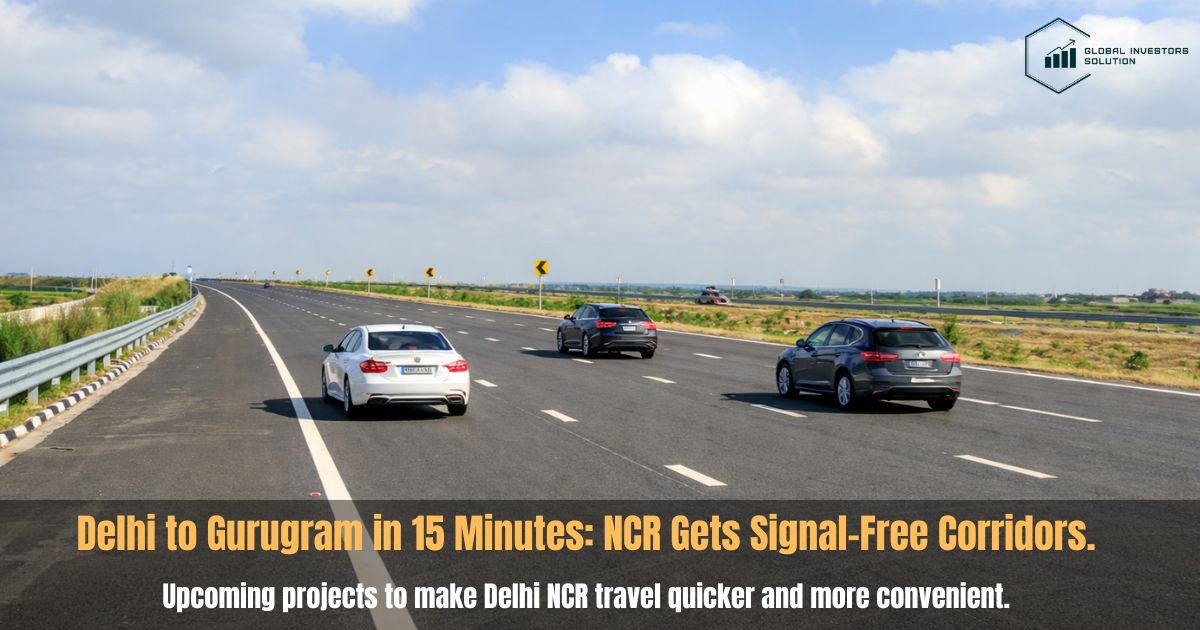 Delhi to Gurugram in 15 Minutes: NCR Gets Signal-Free Corridors