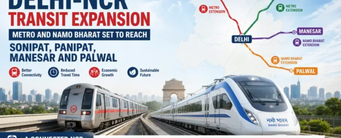 Delhi-NCR Transit Expansion: Metro and Namo Bharat Set to Reach Sonipat, Panipat, Manesar and Palwal