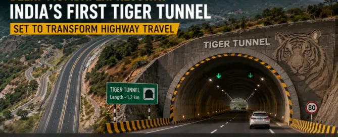India’s First Tiger Tunnel Ready to Boost Delhi-Mumbai Expressway