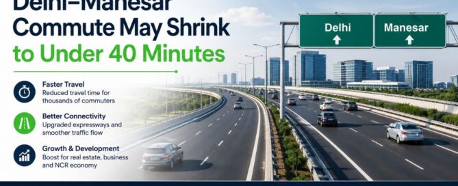 Delhi–Manesar Commute May Shrink to Under 40 Minutes