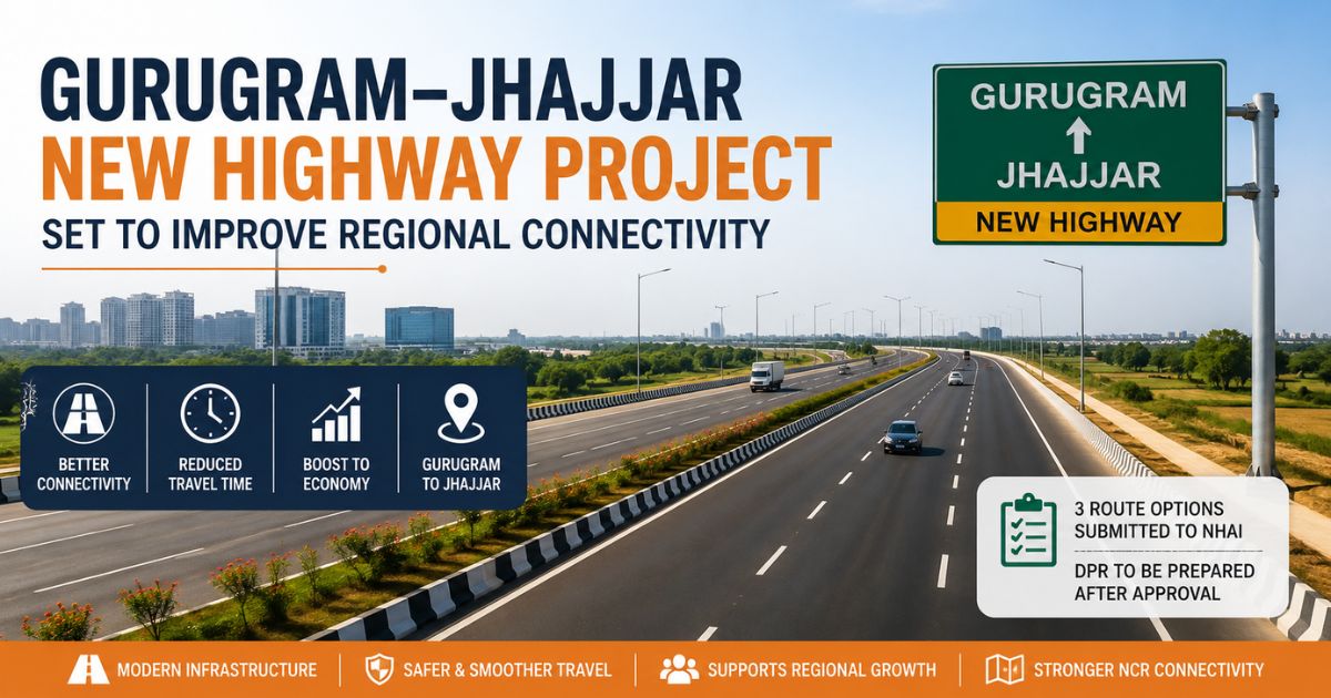 Gurugram–Jhajjar New Highway Project Set to Improve Regional Connectivity