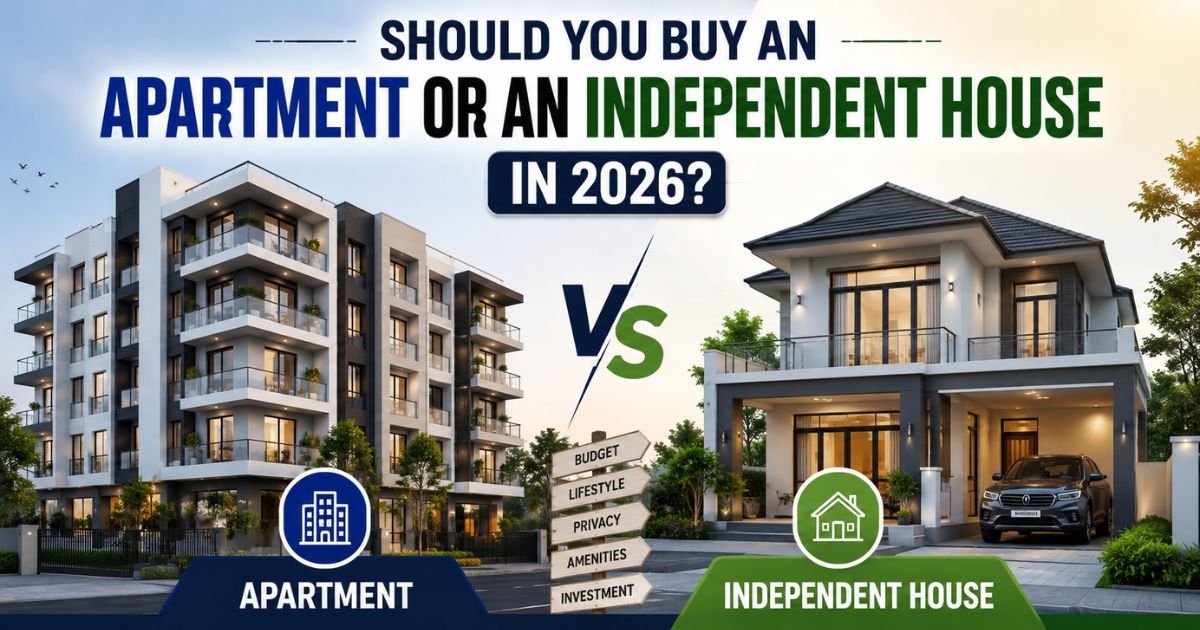 Should You Buy an Apartment or an Independent House in 2026?