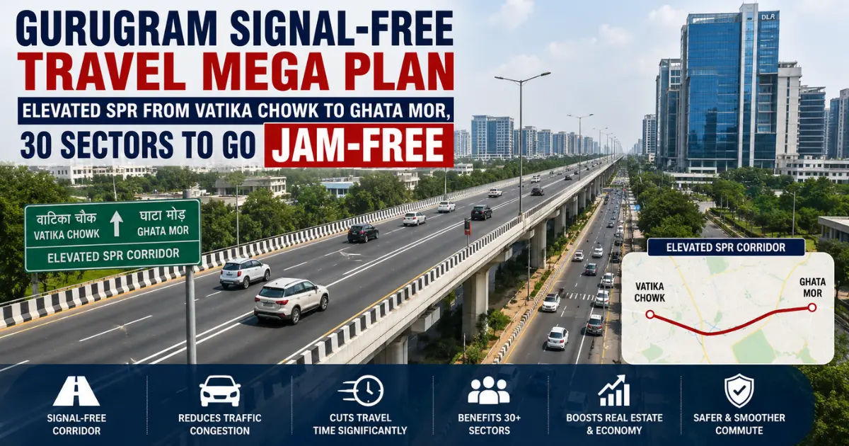 Gurugram Signal-Free Corridor: Elevated SPR to Transform Daily Commute