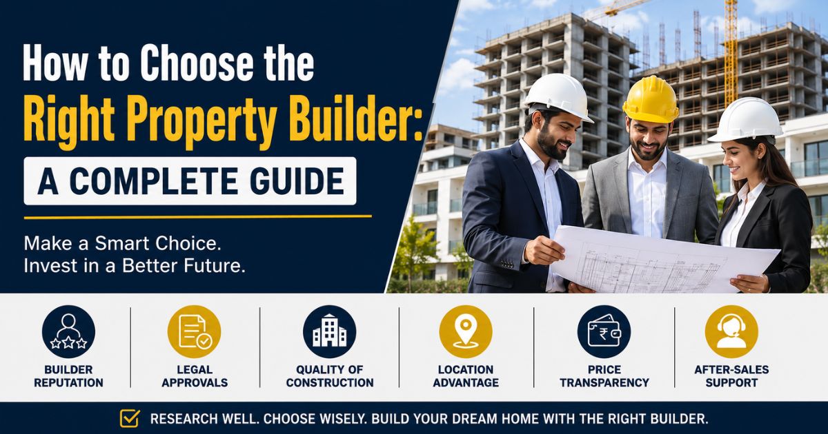 How to Choose the Right Property Builder: A Complete Guide