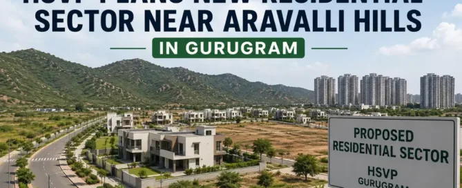 HSVP Plans New Residential Sector Near Aravalli Hills in Gurugram