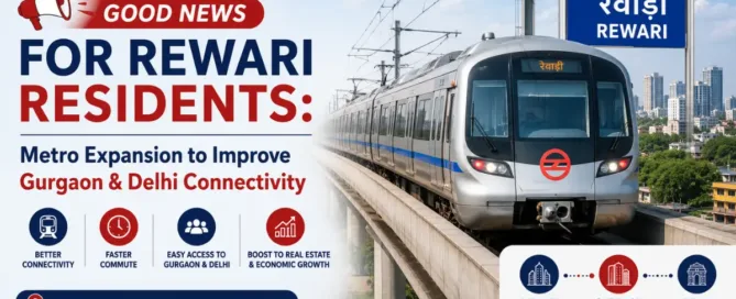 Rewari Metro Project to Improve Connectivity with Gurgaon and Delhi.