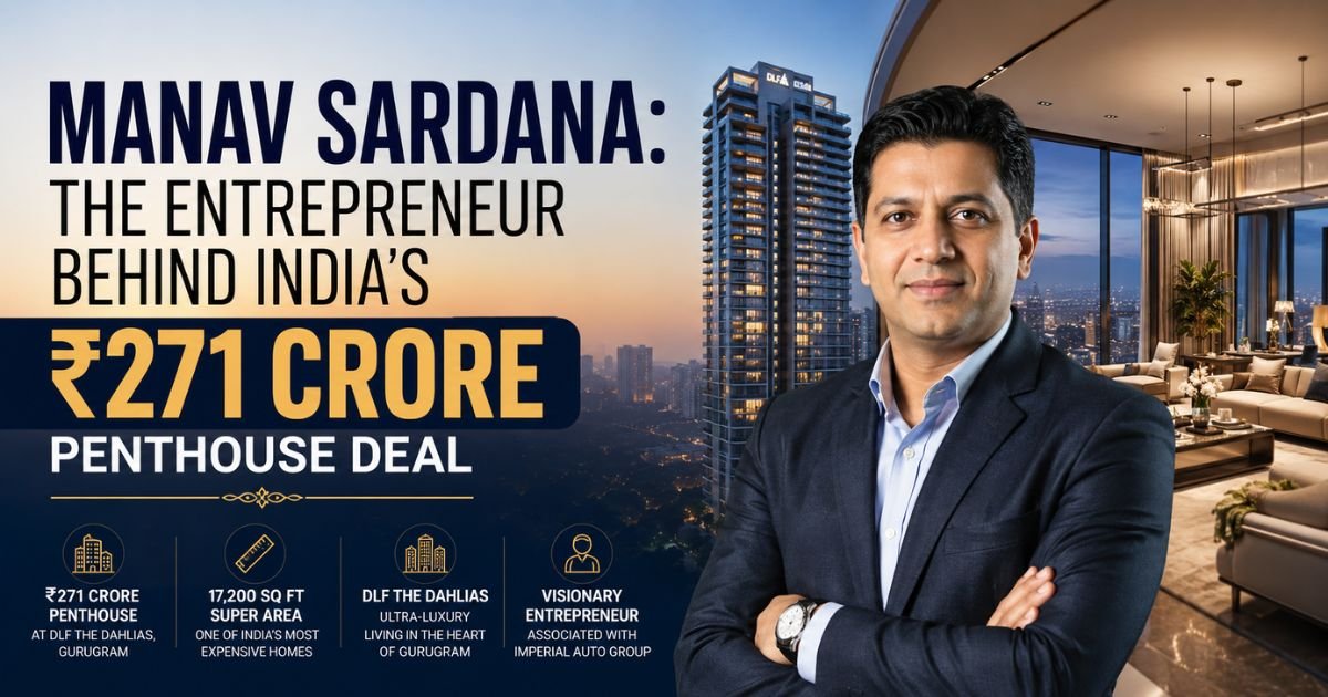 Who Is Manav Sardana, Buyer of the ₹271 Crore DLF The Dahlias Penthouse?