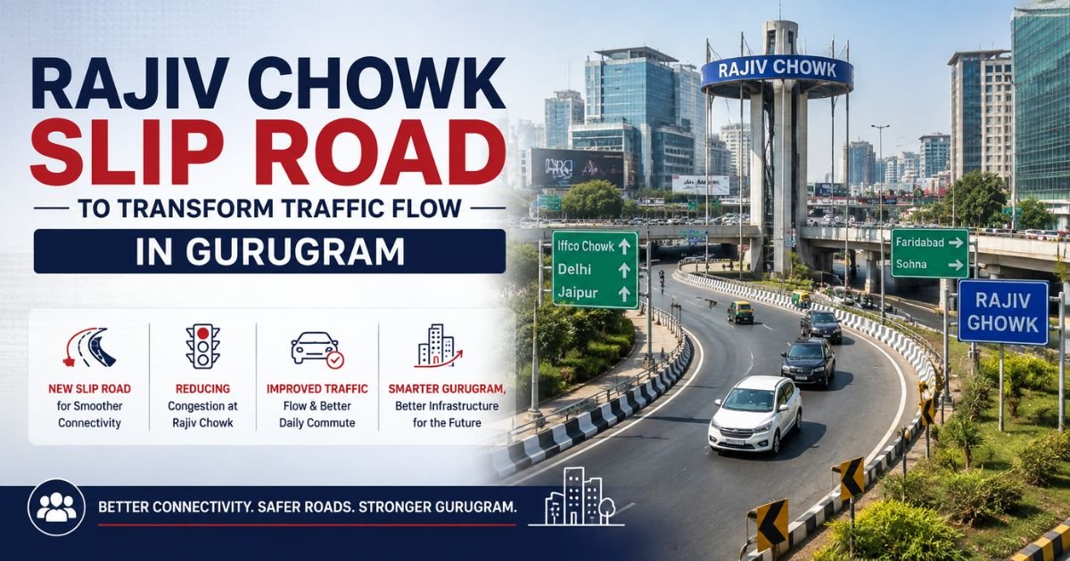 Rajiv Chowk Slip Road to Transform Traffic Flow in Gurugram