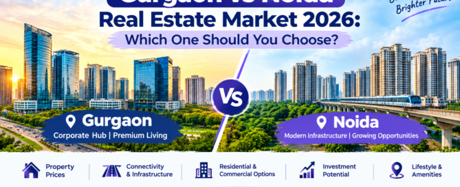 Gurgaon vs Noida Real Estate Market 2026: Which One Should You Choose?