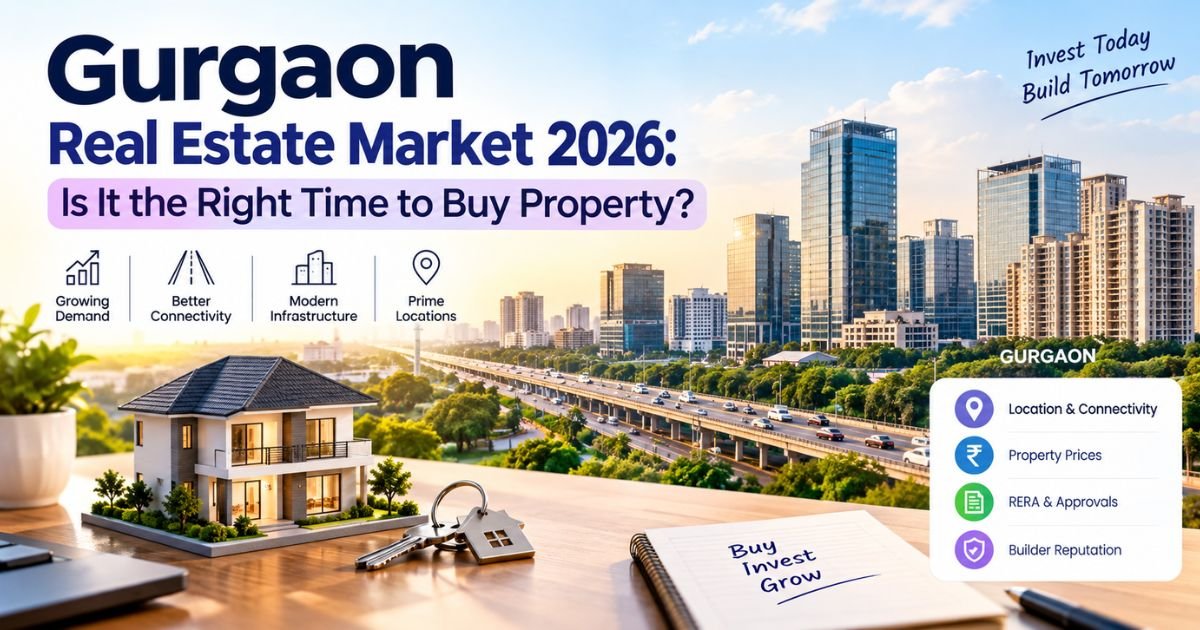 Gurgaon Real Estate Market 2026: Is It the Right Time to Buy Property?