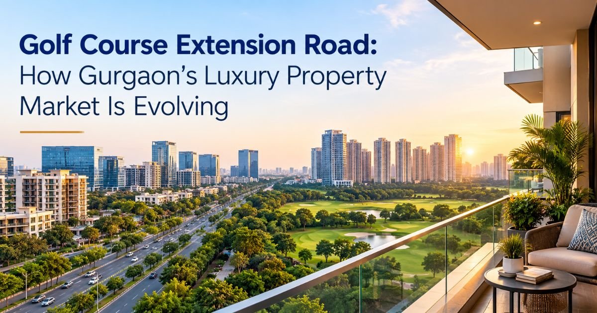 Golf Course Extension Road: How Gurgaon’s Luxury Property Market Is Evolving