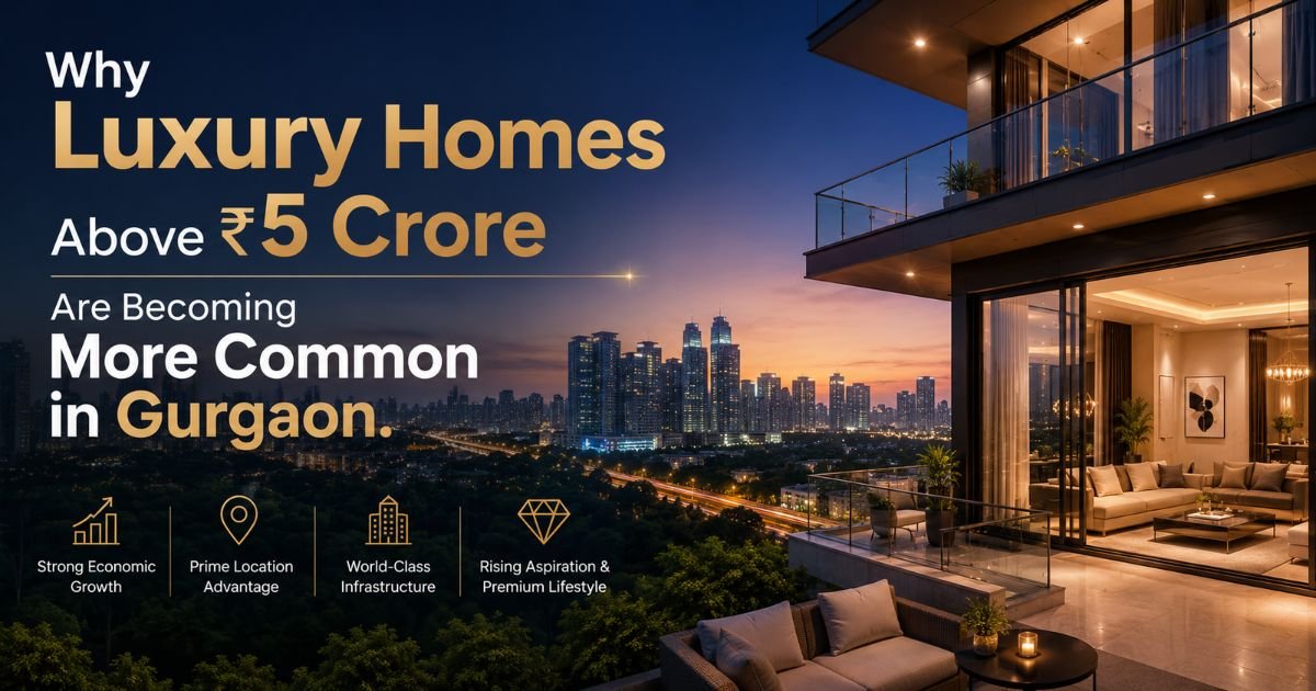 Why ₹5 Crore Plus Homes Are Growing in Demand in Gurgaon