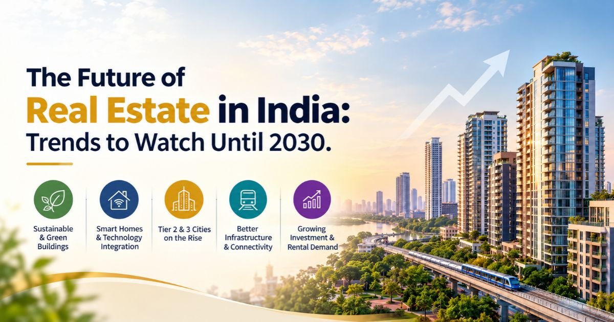 The Future of Real Estate in India: Trends to Watch Until 2030