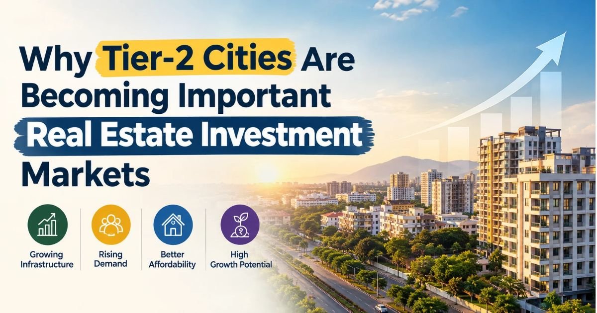 Why Tier-2 Cities Are Becoming Important Real Estate Investment Markets.